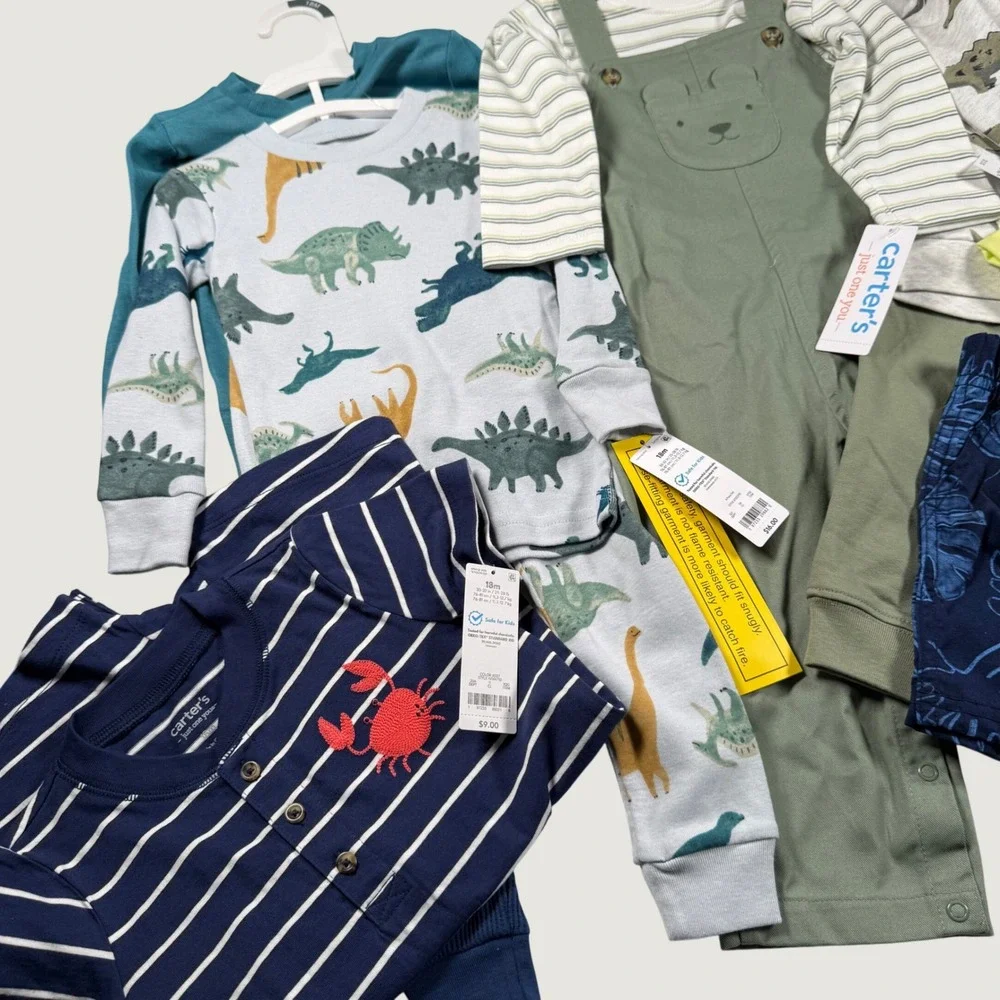 NWT 12 piece Caters bundle 18 month boy outfits
